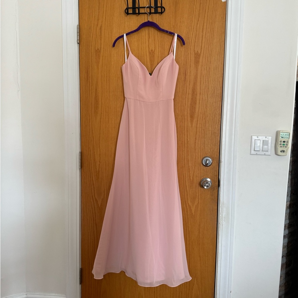 Hayley Paige Occasions Bridesmaid Dress Style 5910 in Rose